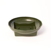 large Square Bottom Dish Green