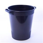 Large Flower Bucket Blk-Green