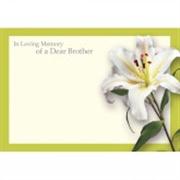 In loving Memory Of A Dear Brother