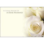 In loving Memory Of A Dear Husband