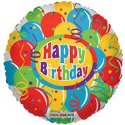 Confetti design Happy Birthday