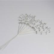 Pearl Loop x8 Silver