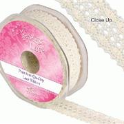 Eleganza Lace - Georgian 27mm x10m Ivory 
