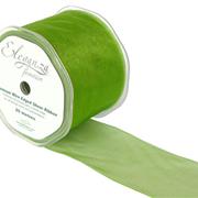 70mm x 20m Pistachio Green Voile