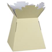 Bouquet Box Glossy Ivory