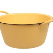 Metal Bowl Yellow