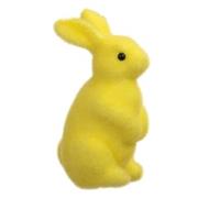 Flocked Rabbit Sitting 