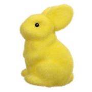 Flocked Rabbit Sitting  Bum