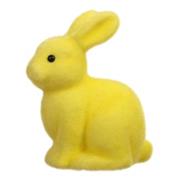 Flocked Rabbit Sitting Down