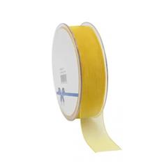 Organza Woven Edge  Gold