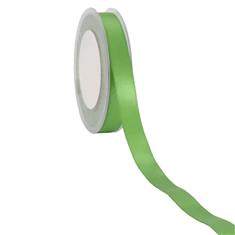Ribbon Woven Edge Grass Green 15mm