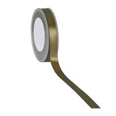 Ribbon Woven Edge Moss Green 15mm