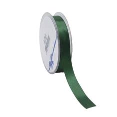 Ribbon Woven Edge Dark Green 15mm
