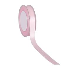Ribbon Woven Edge Pink 15mm