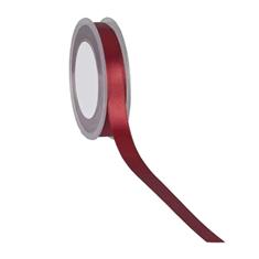 Ribbon Woven Edge Burgundy 15mm