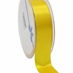 Ribbon Woven Edge Warm Yellow 25mm