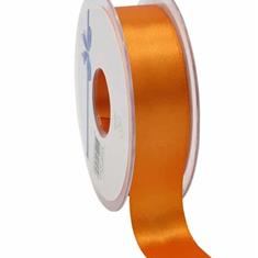 Ribbon Woven Edge Orange 25mm