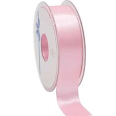 Ribbon Woven Edge Pink 25mm