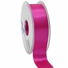 Ribbon Woven Edge Fuchsia 25mm