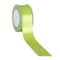 Ribbon Woven Edge Spring Green 38mm