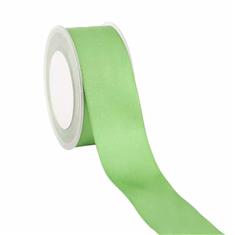 Ribbon Woven Edge Grass Green 38mm