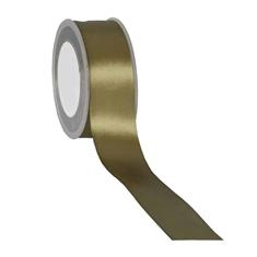 Ribbon Woven Edge Moss Green 38mm