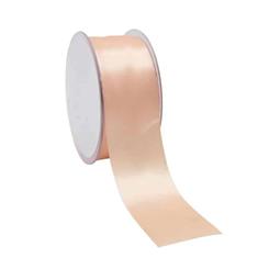Ribbon Woven Edge Salmon 38mm