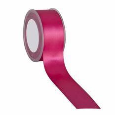 Ribbon Woven Edge Fuchsia 38mm