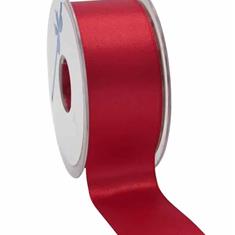 Ribbon Woven Edge Wine Red 38mm