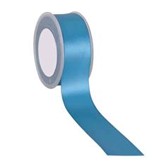 Ribbon Woven Edge Turquoise 38mm
