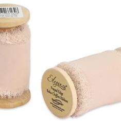 Frayed Edge Boho Chiffon 50mm x 5m Nude