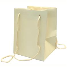 Hand Tie Bag Ivory