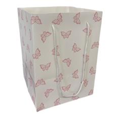 Flower Bag Pink Butterfly