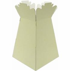 Glossy Bouquet Box Large Ivory X 30pcs