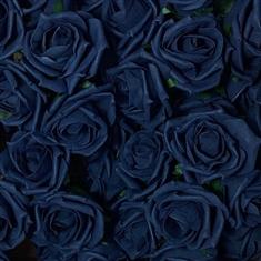 Foam Roses Dark Navy 6cm