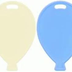Balloon shaped weights