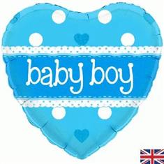 Baby Boy Blue Helium Balloon