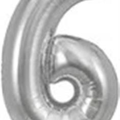 No6 Helium Silver Balloon