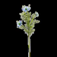 Artificial Nigella Spray Blue