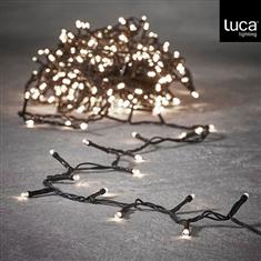 Classic white 480led with outdoor battery box and timer - l3600cm