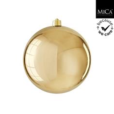 Bauble unbreakable gold shiny 