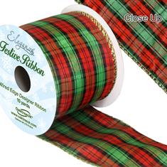 Eleganza Tartan Wired Edge Pattern 