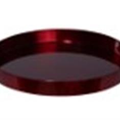 plastic tray  red