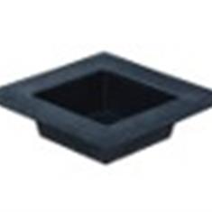 Plastic tray foot grey