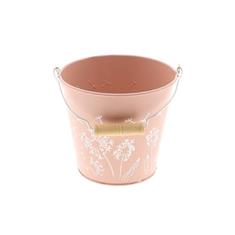 Bucket Flower Rnd Pink