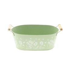 Flower Oval Green 